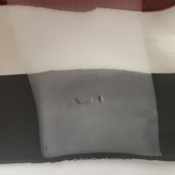 VTG ART SCARF SILKY ALL OVER ABSTRACT FLORAL - Picture 4 of 12